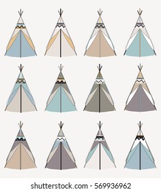 Native American Wigwams 