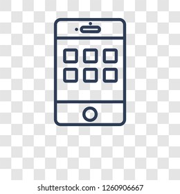 Native apps icon. Trendy Native apps logo concept on transparent background from Technology collection