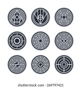 native ethnic art symbol