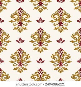 Native ethnic geometric semless pattern gold on a light gray background. Native American fabric, tiles, rugs, shirts
