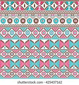 native ethnic seamless pattern theme vector art illustration