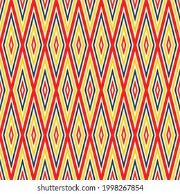 Patrón de tela nativa Patrón tribal antiguo Puede imprimirse como fondo, papel pintado o ropa.