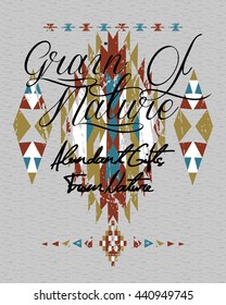 A native of geometric design