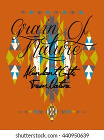 A native of geometric design