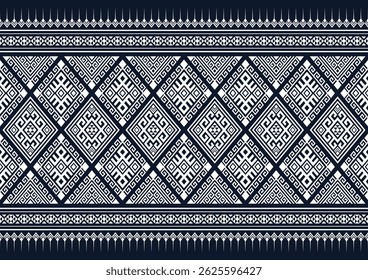 Native geometric ethnic pattern vector vintage black and white graphic design for clothing, home decoration, carpet, fabric. Traditional border graphic eps10 vector.