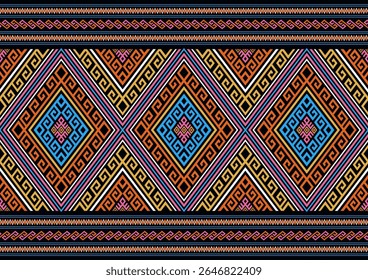 Native geometric ethnic pattern vector vintage graphic design for clothing, home decoration, carpet, fabric. Traditional border graphic eps10 vector.