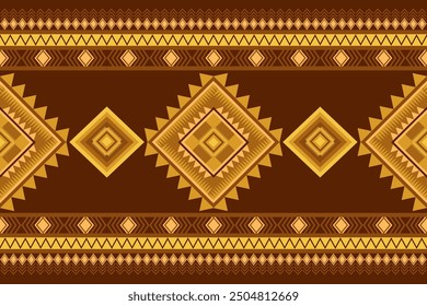 Native Geometric tribal Ethnic, Navajo Indian American traditional pattern illustration design for decorative, silk, scarf, wrap, print, fabric, wallpaper, background