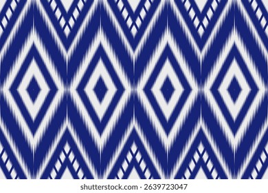 Native Ikat Pattern. Geometric Ethnic Ikat seamless. Indian abstract style.Tribal ethnic texture ikat striped Aztec abstract backdrop African rug, Bohemian. Design for cloth, fabric, wallpaper, cover