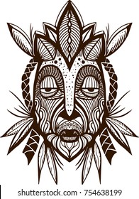 Native Indian Mask