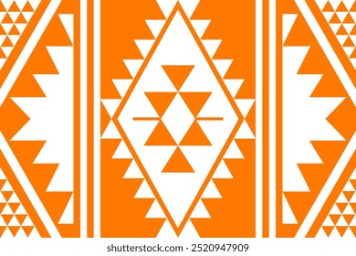 Native pattern american tribal indian ornament pattern geometric ethnic textile texture tribal aztec pattern navajo mexican fabric seamless vector decoration fashion