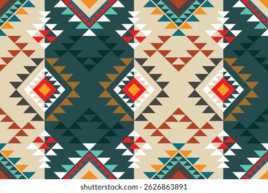 Native Muster amerikanischen Stamm indischen Ornament Muster geometrische ethnische Textur Stamm aztec Muster navajo mexikanischen Stoff nahtlos Vektor Dekoration Mode
