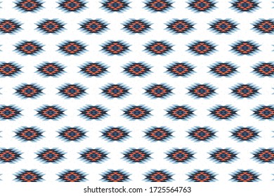 Native pattern background is grid pattern interspersed