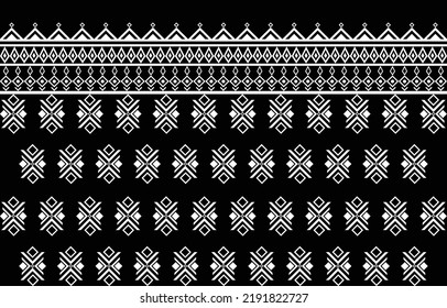 The native pattern design. This is a native pattern traditional geometric. Designed for the textile industry, background, carpet, wallpaper, clothing, ethnic fabric, and native pattern abstract.