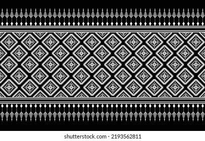 The native pattern design. This is a native pattern traditional geometric. Designed for the textile industry, background, carpet, wallpaper, clothing, ethnic fabric, and native pattern abstract.