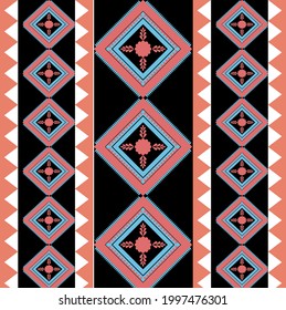 Native pattern, ethnic pattern, fabric pattern design ,seamless, fashion design