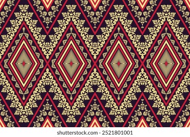 Native pattern Fabric Geometric Abstract Patterns, Hand American Tribal ethnic design Backgrounds, Modern Tribal  for Rugs, Pillow Cases, Shirts, Pants and more.