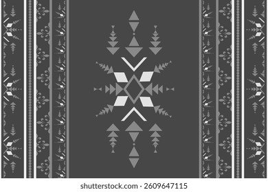 Native pattern, triangle pattern. Design for fashion texture. fabric, clothing, wrapping, print geometric ethnic oriental.