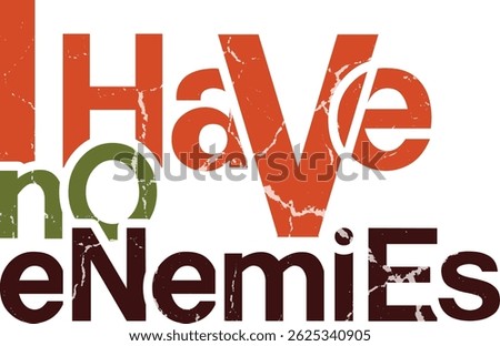 Native roots, rising above enemies: bold cultural resilience typography - minimalist identity art print