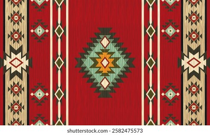 Native Rug Patterns, Native American, Motifs, Geometric, Decorative Rug Designs, Blanket Rugs, Woven Rug Illustrations, Boho, Geometric, Aztec Ethnic Decor