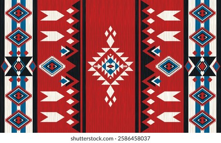 Native Rug Patterns, Native American, Motifs, Geometric, Decorative Rug Designs, Blanket Rug,Illustrations, Boho, Geometric, Aztec Ethnic Decor.