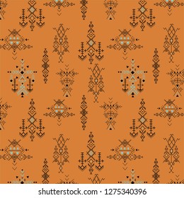 Native signs,tribal repeated pattern,ethnic elements,vector illustration