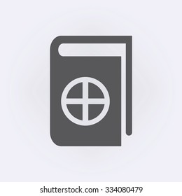 Native Spirituality Book Icon Vector illustration