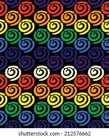 Native style.colorful background.