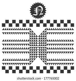 native theme retro ink tattoo