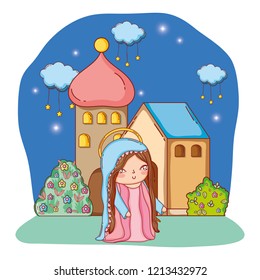 nativity christmas cartoon