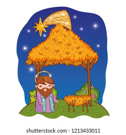 nativity christmas cartoon