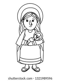 nativity mary cartoon