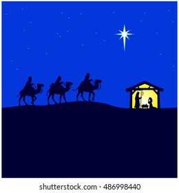 18,310 Christmas nativity star Stock Illustrations, Images & Vectors ...