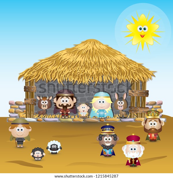 Featured image of post Cartoon Nativity Background - 15 nativity vector cartoon professional designs for business and education.