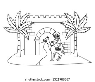 nativity scene cartoon