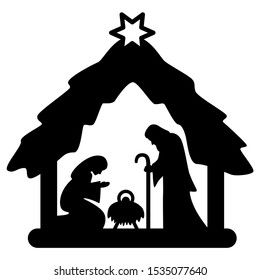 Christmas Crib Images Stock Photos Vectors Shutterstock