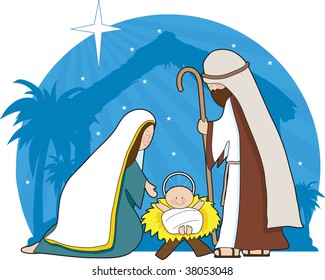 703 Nativity Of Jesus Clip Art Images, Stock Photos & Vectors 