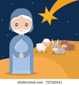 Nativity shepherd design