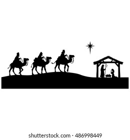 Nativity Silhouette