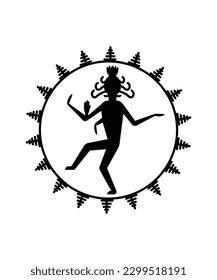 icono natraj, mejor icono plano vector.