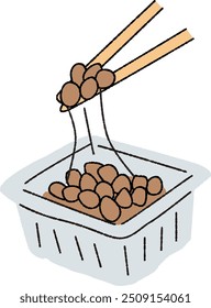 Natto, a high fiber food