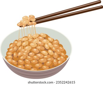 Natto. Japanese food
Fermented food.