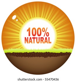 natural 100%