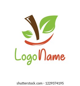 natural abstract logo