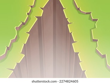 natural abyss background for game asset