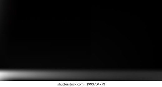 Natural Alluminium Horizontal Lines Backdrop. Monochromatic  Grey Trendy Background. Blank Horizontal Gradient Mesh. Gray Silver Horizontal Gradient Mesh. Metallic Smooth Surface Illustration.