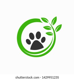 natural animal treatment logo design