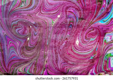 natural artwork ebru texture, exotic abstract background 