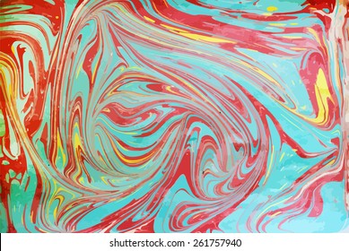 natural artwork ebru texture, exotic abstract background 