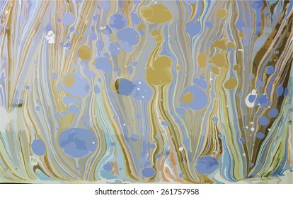 natural artwork ebru texture, exotic abstract background 