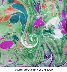 natural artwork ebru texture, exotic abstract background 